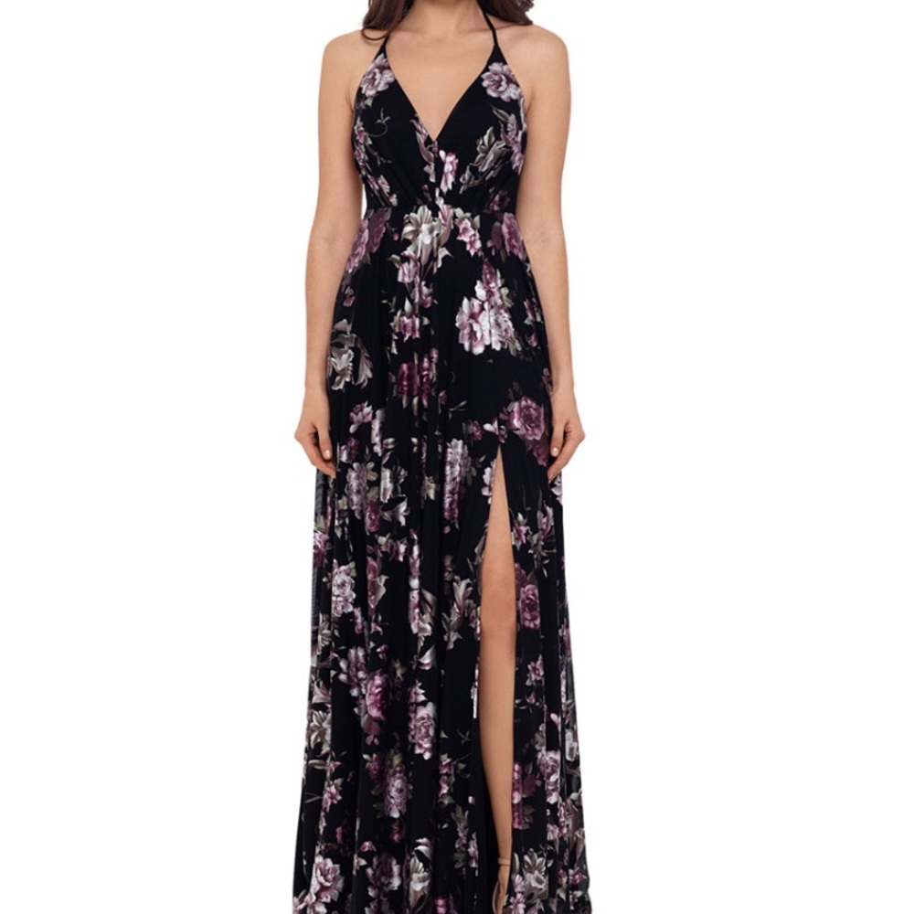Betsy&Adam Open back floral dress